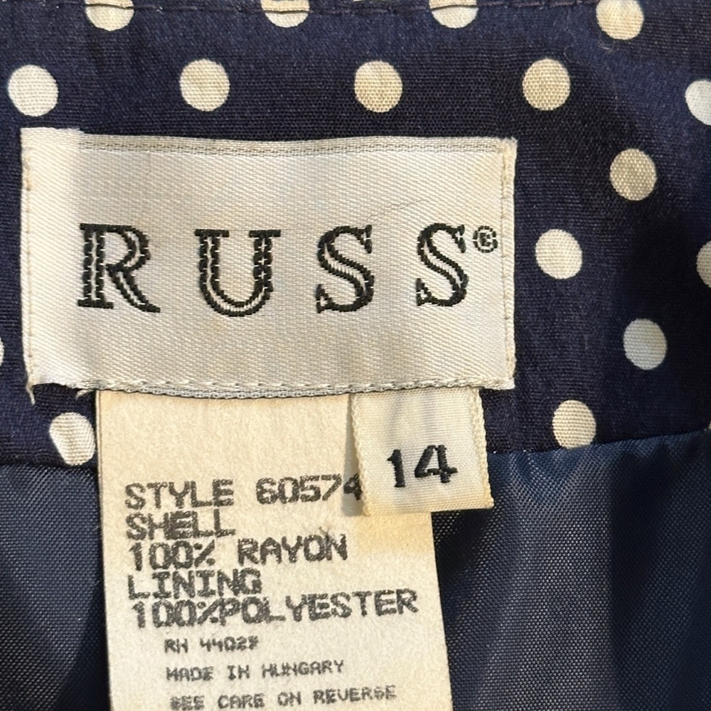 Vintage Russ blazer. - Picture 5 of 6